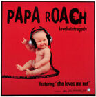 PAPA ROACH "lovehatetragedy" Original 2002 US Promo Static Window Cling Sticker