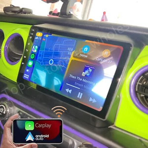 32G Apple Carplay For Jeep Wrangler JL 2018 2019 Android 13 Car Stereo Radio GPS - Picture 1 of 20