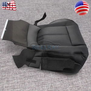 For 2011-2016 Ford F250 F350 Lariat Driver Bottom Perforated Leather Seat Cover - Picture 1 of 12