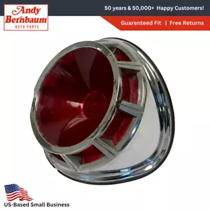 1963 Chrysler Right Side Tail Light Lamp Lens Cover & Chrome Housing 2243136 NOS - Picture 1 of 9