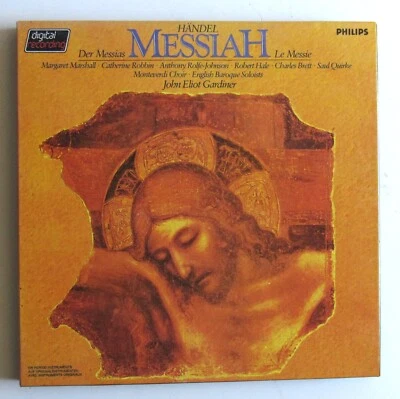 SEALED!! Handel's Messiah 3 Cassete Box Set John Eliot Gardiner Moneverdi Choir - Image 1 of 2
