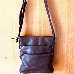 Colorado Shoulder Bag Womens Chocolate Brown Leather Medium - Picture 1 of 19