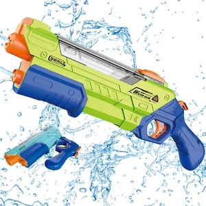Dual Action Rechargeable Electric Water Gun Adult Kids Squirt Gun - Picture 1 of 17