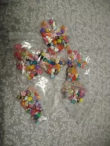 Mixed Bundle Of 50 Small Beads - Various Shapes/Colours/Designs - Picture 1 of 1