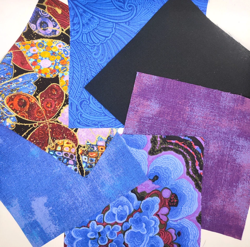 Patchworkstoff Charm Pack 5inch Moda Kaffe Fassett Free Spirit Phantasia 18Stk - Bild 1 von 3