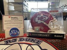 Patrick Mahomes Autographed NFL Mini-Helmet - Fanatics Authentication