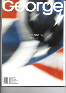 OCTOBER 1999 GEORGE MAGAZINE - TRIBUTE COVER - JOHN F KENNEDY JR - Picture 1 of 1
