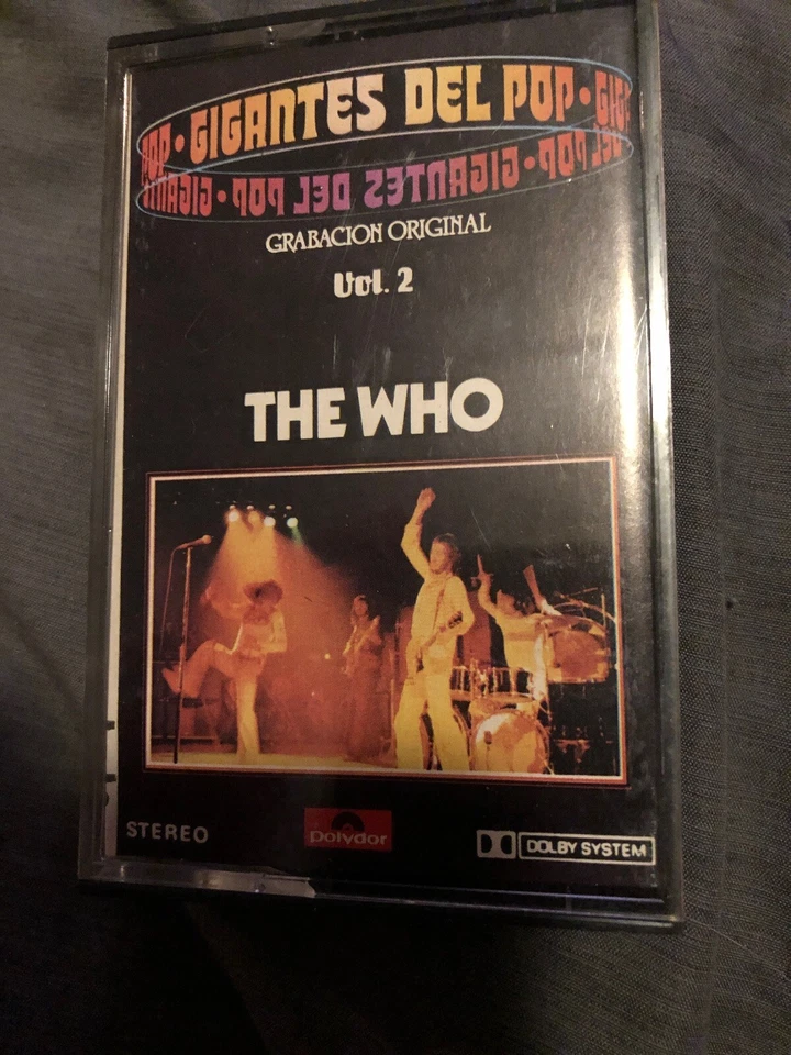 The Who Gigantes Del Pop Vol 2 Cassette Tape - Image 1 of 1