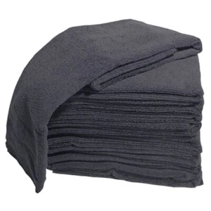 Soft 'n Style Salon Haar Mikrofasertücher 16"" x 29"" (schwarz) 10 Stück - Bild 1 von 1