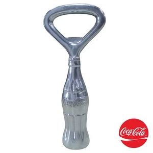 COCA COLA METAL BOTTLE OPENER - Retro Beer Coke Bar Style 9.5cm **NEW** - Picture 1 of 3