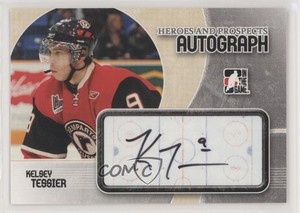 2007-08 ITG Heroes and Prospects Auto Kelsey Tessier #A-KTE Auto