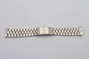 Eterna Kontiki Acciaio Bracciale 19Mm Nuovo Vintage - Foto 1 di 2