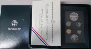 1997 US Mint Botanic Garden Prestige Set - Picture 1 of 3
