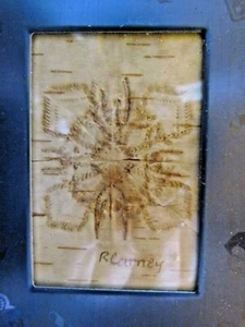 SIGNIERTE BIRKENRINDENGEBISSE, INDIANER, MUNDFORMEN, KUNST L@@K - Bild 1 von 1