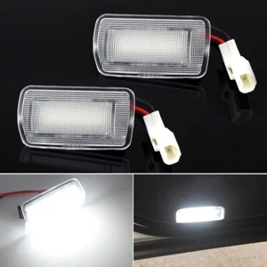 2x White Full 24 LED Side Door Courtesy Lights For 2007-2020 Toyota Camry Tundra - Picture 1 of 21