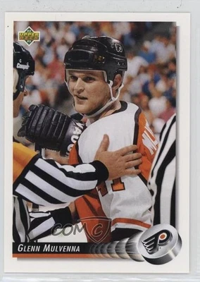 1992-93 Upper Deck Glenn Mulvenna #490 Rookie RC - Image 1 of 2