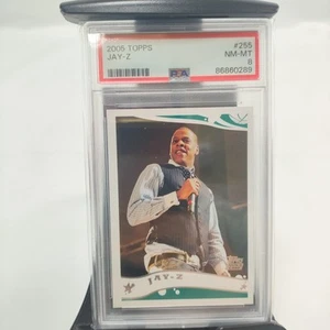 2005 Topps Jay Z 255 RC Rookie Card PSA 8 Hip-hop Rap Mogul Y2K Celeb Music Gift - Picture 1 of 3