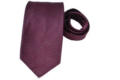 LANVIN CORBATA HOMBRE BORGOÑA/GEOMÉTRICA ANCHO: 3.75" LARGO: 57" Foto 1 de 4