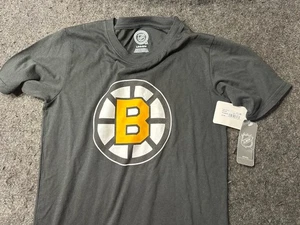 Neu mit Etikett Boston Bruins Brad Marchand Premium schwarzes kurzärmliges Jungen-T-Shirt 12/14 - Bild 1 von 5