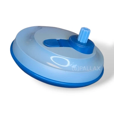 TUPPERWARE ERSATZTEIL FUNKTIONS-DECKEL FÜR D130 D150 QUICK-CHEF 2 UND 3 BLAU - Bild 1 von 2