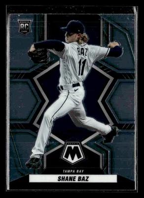 2022 Panini Mosaic - #247 Shane Baz RC - Tampa Bay Rays - Image 1 of 2