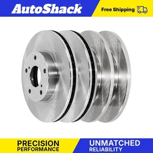 Front & Rear Brake Rotors Set of 4 for Toyota Avalon Solara Camry Lexus ES300 V6 - Picture 1 of 7