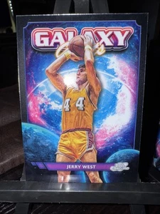 2023-24 Topps Cosmic Chrome - Galaxy Greats Jerry West #GG-26 - Picture 1 of 2