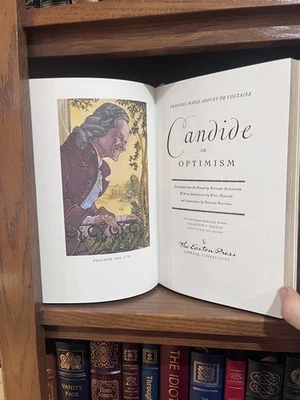 Candide; Voltaire; Easton Press, The 100 Greatest Books Ever Written Foto 1 de 4