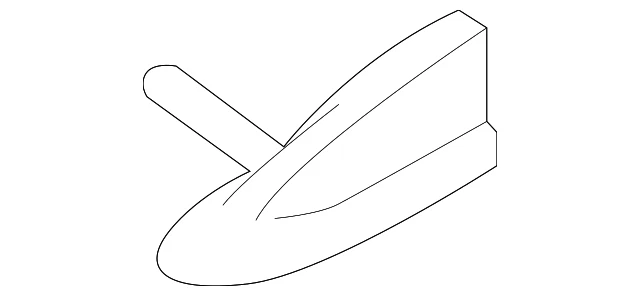 Original Nissan 2021-2025 Nissan - Conjunto Antena 28208-6RR0B Foto 1 de 2