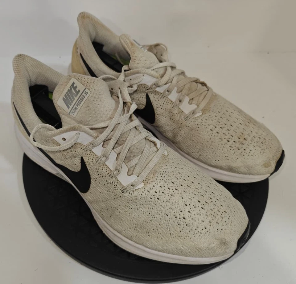 Men Size 9.5 - Nike Air Zoom Pegasus 35 TB Beige Black - Image 1 of 4