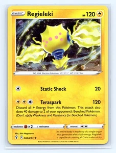 Cartas y productos diversos Pokemon Regieleki - (Cosmos Holo) 060/203 - Imagen 1 de 2