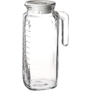 Bormioli Rocco Gelo Jug with White Lid 41-Ounce - Picture 1 of 7