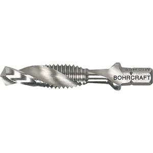 Bohrcraft Kombi Maschinengewindebohrer M5 Splitpoint Bohrer 1/4 Zoll 6-kant HSS - Bild 1 von 3