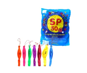SP 50 LARGE PUNCH BALLOONS Party Bag Fillers Goody Loot Bag Toys Birthday - Picture 1 of 2