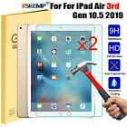 2 pièces pour Apple iPad Air 3e génération mini 3 4 protection d'écran verre trempé