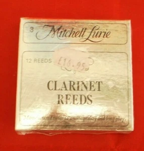 Clarinet reeds : Mitchell Lurie box of 10 in sealed box, strength 3 - Picture 1 of 4