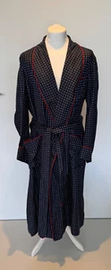 Stunning Turnbull & Asser of Jermyn Street Silk Blue Polka Dot Dressing Gown - Picture 1 of 15