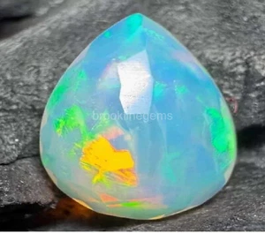 Piedras preciosas 5CT BICOLOR ópalo de fuego etíope certificado juego de colores sin tratar 5ATX - Imagen 1 de 4