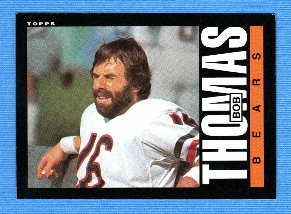 1985 Topps #36 Bob Thomas EXMT Bears - Image 1 of 1