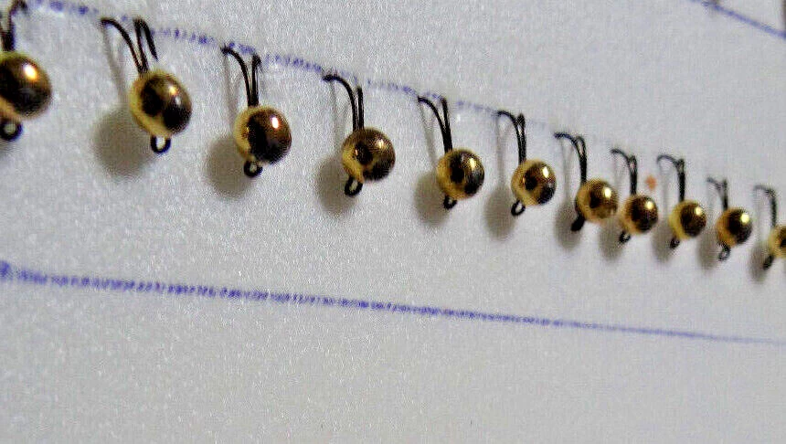 MORMYSCHKA ICE JIG TUNGSTEN WOLFRAM  "Ziege" 0,8g.Hack.Gr.14 - Bild 1 von 1