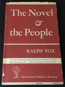 The Novel and the People by Ralph Fox - 1945 hardcover - Foto 1 di 12