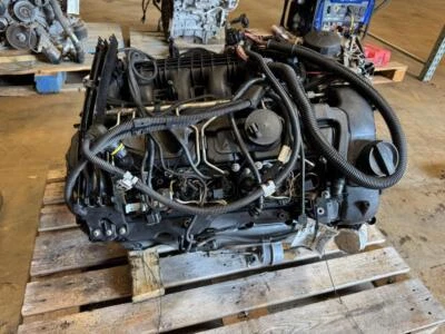 2011-2012 BMW 535I F10 N54 3.0L RWD ENGINE MOTOR COMPLETE NICE! - Image 1 of 4