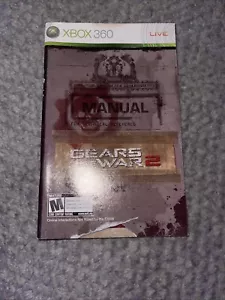 Gears Of War 2 Xbox 360 **MANUAL ONLY** - Picture 1 of 2