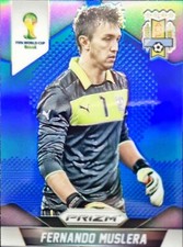2014 FIFA WORLD CUP BRAZIL  URUGUAY FERNANDO MUSLERA   BLUE PRIZM 83/199 #189