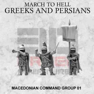 etat major macedonian 15mm - Imagen 1 de 1