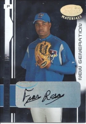 2003 Leaf Certified Materials SP Francisco Rosario 214 Blue Jays 272/400 - Image 1 of 2