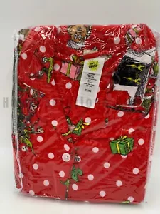 Pottery Barn Teen Dr Seuss The Grinch™ Festive Pajama Set Multi Small #R25 - Picture 1 of 4