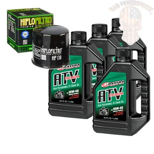 Oil Change Kit For 2003 Arctic Cat 400 4X4 Automatic Maxima ATV Premium 10W-40 - Picture 1 of 1