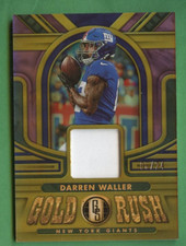 DARREN WALLER 2023 GOLD STANDARD GOLD RUSH RELIC /24 NEW YORK GIANTS