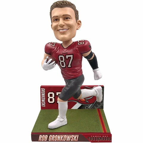 Tampa Bay Buccaneers Rob Gronkowski Big Ticket Series Bobblehead New In Box Cover